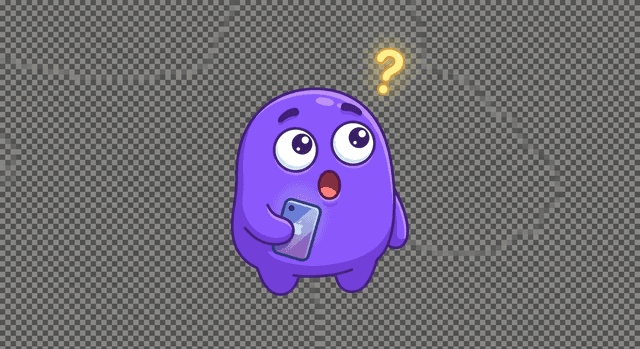 Pip pauses and looks up curious